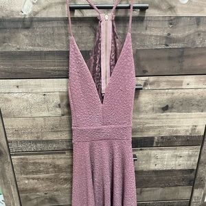 Windsor purple winter ball dress